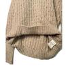Used MM6 Maison Margiela Mohair Angora Blend V-Neck Cable Knit