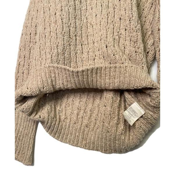 Used MM6 Maison Margiela Mohair Angora Blend V-Neck Cable Knit