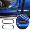 For 10-17 Dodge RAM 1500 Carbon Fiber Rear Door Side Air Exhaust Vent Cover Trim