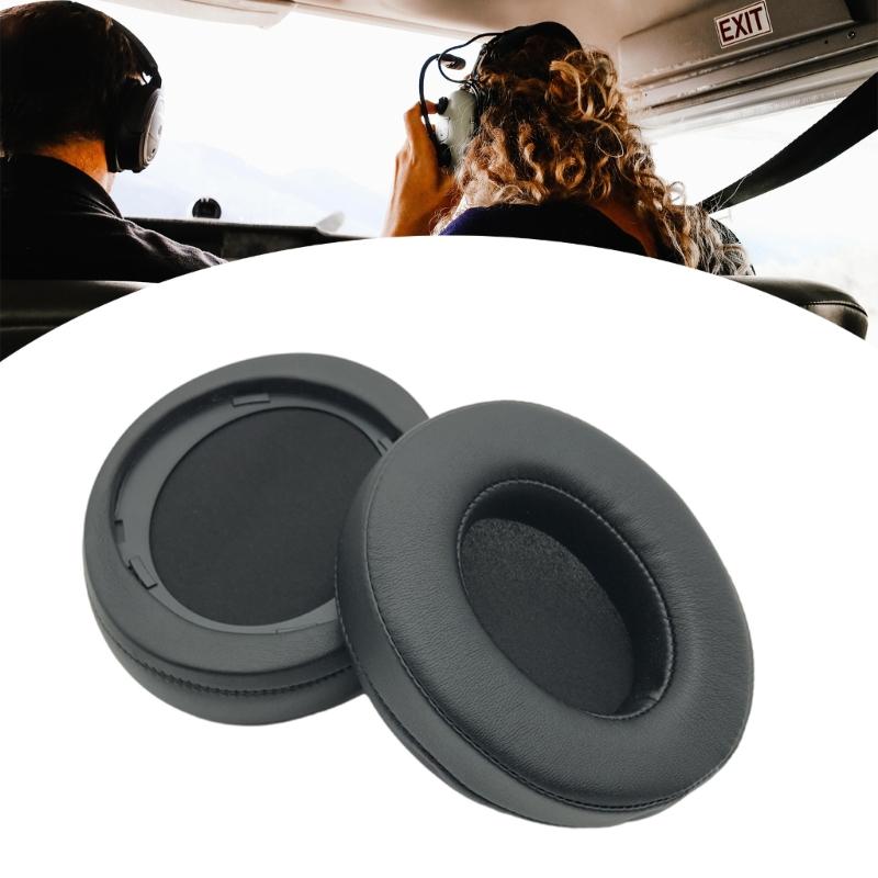 Protein Leather Earpads Ear Cushions Optional For SHP9500 SHP9600 Over Ear Headphones Soft Foam Ear Cushions