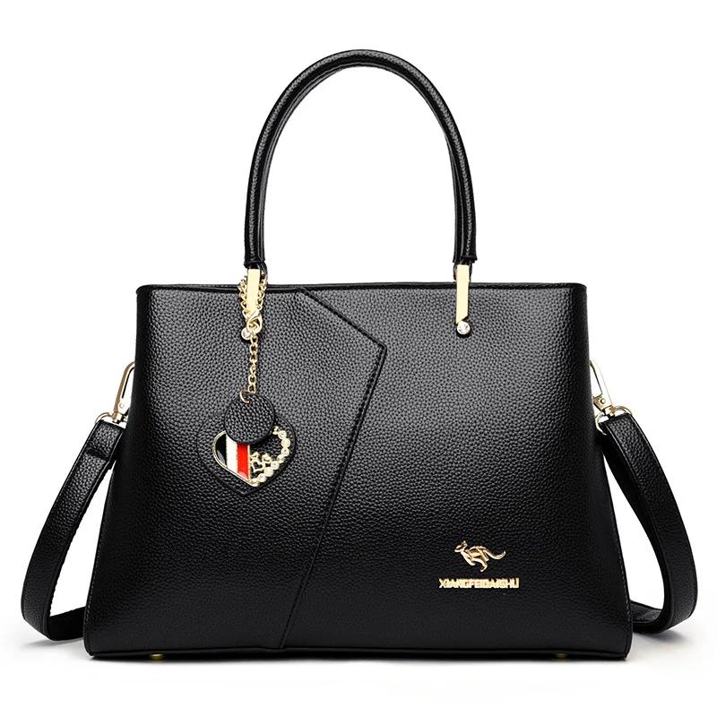 Square Shoulder Bag for Women In PU Leather  Large Bags  Women's Crossbody Bags  Fashion  New