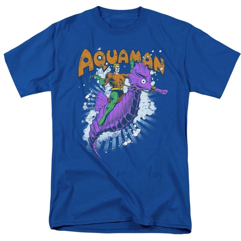 Aquaman Ride Free DC Comics Licensed Children s T-shirt 100
