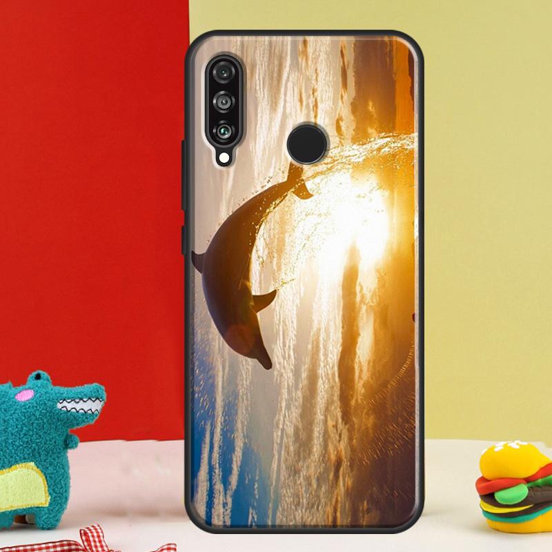 Ozean Delfin Für Huawei Nova 5T 9 10 SE 12i 12s 11i Y91 Y90 Y60 Y70 Y72 Y61 P60 P30 Pro P20 P40 Lite Hülle