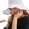 SLEEPYSLIP [unisex]MOOD LINEN WHITE BUCKET HAT