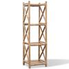 Day and Night - Day and Night 4 Tier Square Bamboo Bookcase