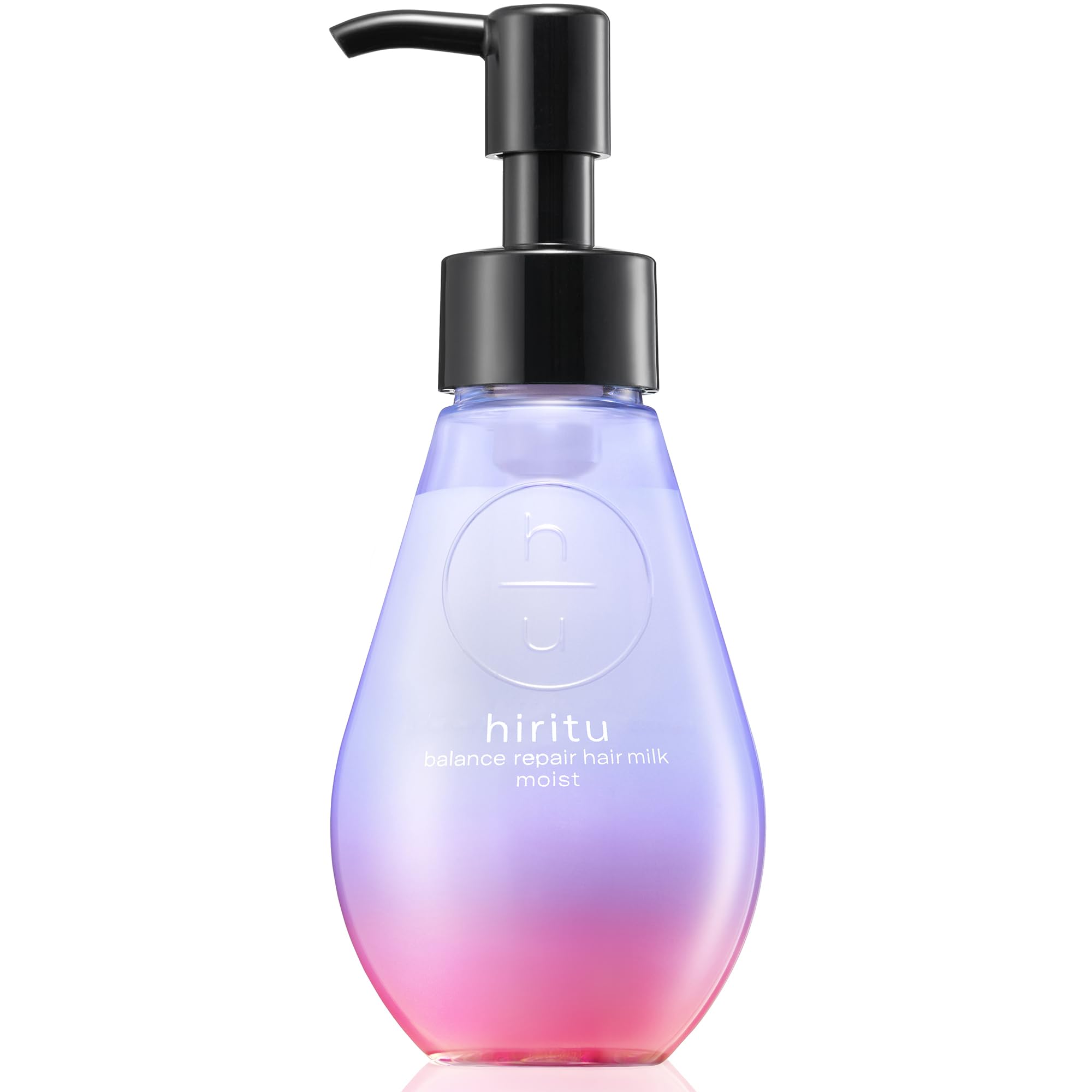 Hiritu Balance Repair Hair Milk Moist - Hydrating Ceramide Hair Treatment with Heat Care & Botanical Oils, Apricot & Jasmine Scent