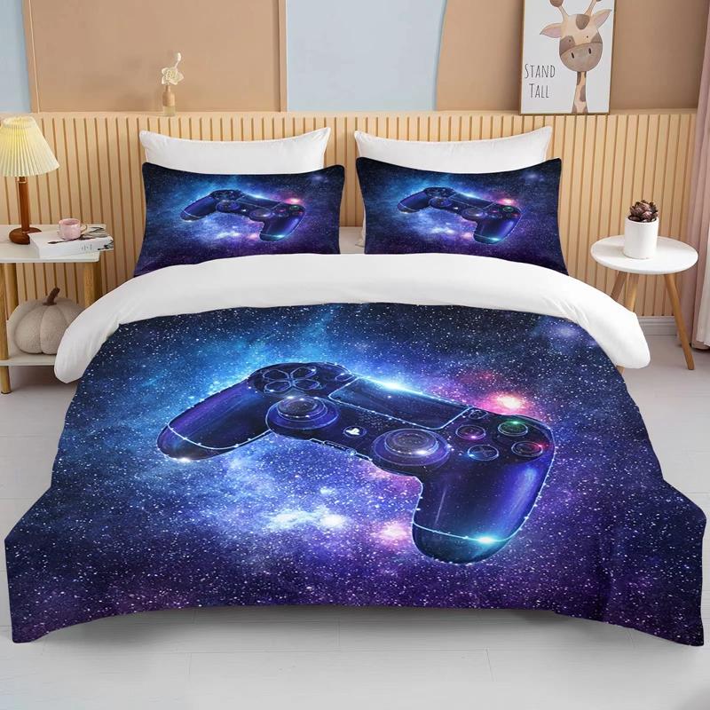 10 Sizes 3D Gamepad Bedding Set Custom Kids Boys Teens Video Game Duvet Cover For Youth New Game Controller Bedspread