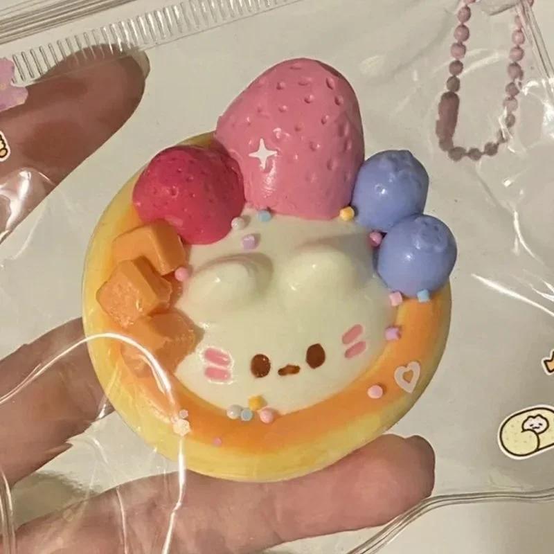 #decompre2026Kawaii Cartoon Egg Tart Antistress Foot Squishy Toy,Fidget Squeeze Toy, Mochi Squishy, Stress Reliever,fidget Toys