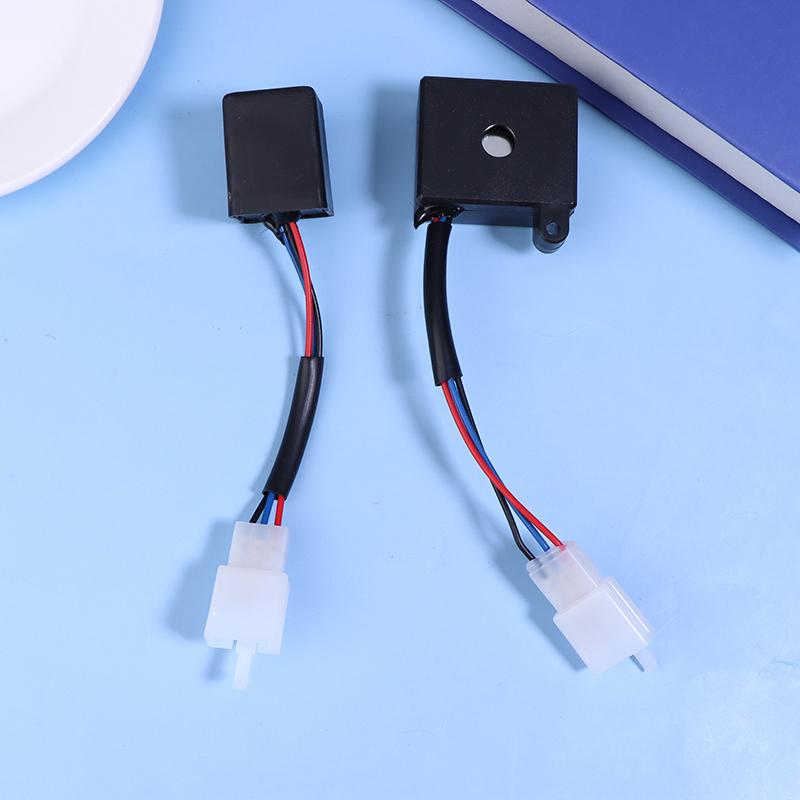 Electric Bike 12V 48/60V Led Blinking Relay Turn Signal Flasher 3-Wire Blinking Led Lights Relay W/ Beep E-Bike Scooter Parts