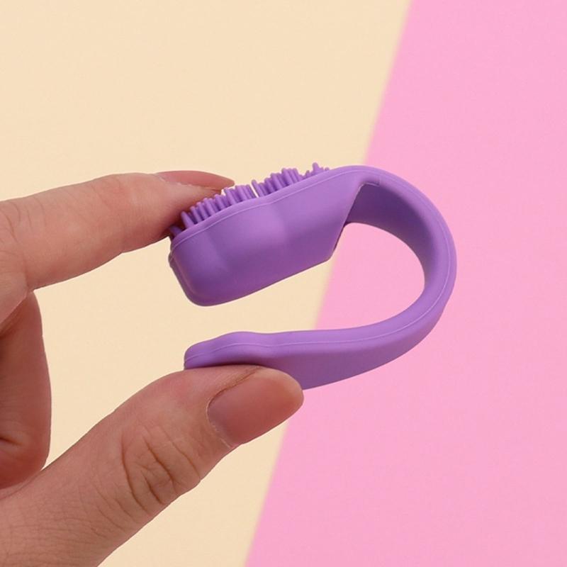 Flexible Silicone Face Cleansing Brush Pores Blackhead Remove Tool For Sensitive Skin Travel Face Care Essential