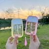 Macaron-Colored Travel Spray Bottle for Alcohol Disinfection