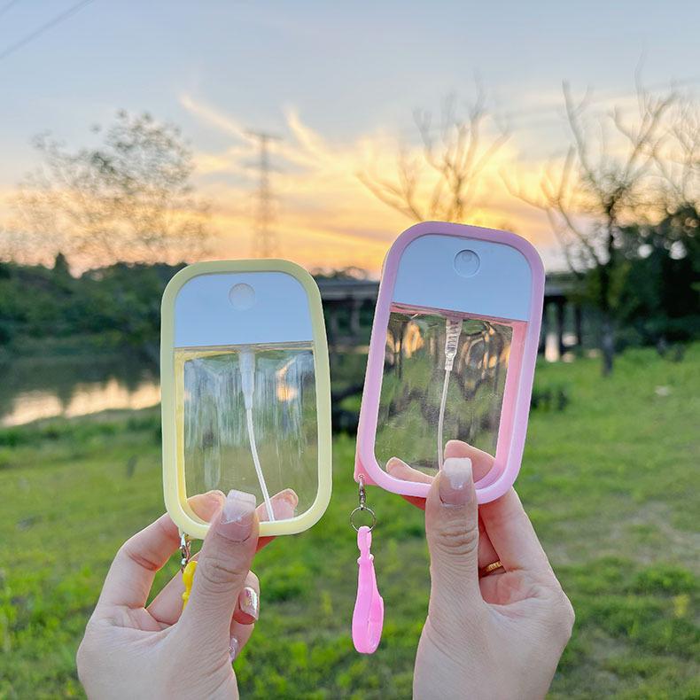 Macaron-Colored Travel Spray Bottle for Alcohol Disinfection