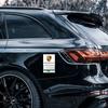 Para Porsche JDM adesivo de carro Cayenne Macan Panamera para-brisa dianteiro adesivo eletrostático adesivo decorativo personalizado