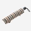 Daks Brown Check 3 Fold Automatic Umbrella Dbum9e801
