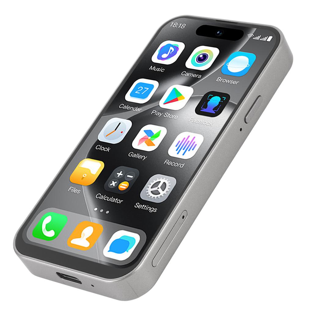 Smallest Smartphone 3G Unlocked 4 Inch 2GB RAM 16GB ROM 2MP and 5MP Cameras Dual Card Dual Standby Ultra Thin Pocket