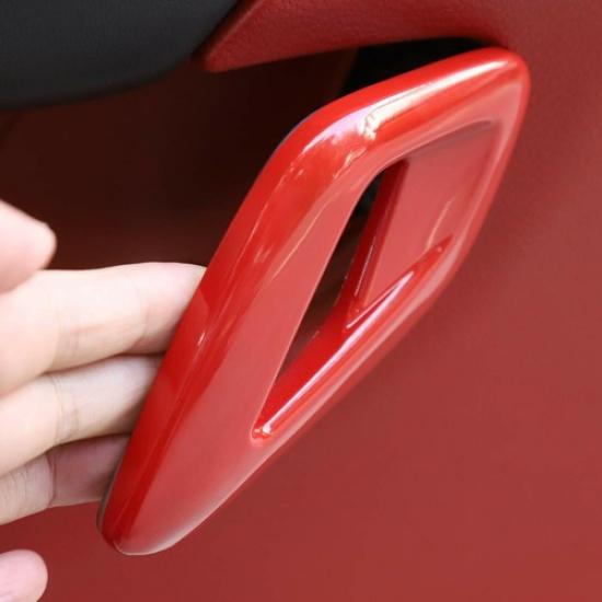 for Challenger Inner Door Handle Cover Trim Accessories for Dodge Challenger 15+