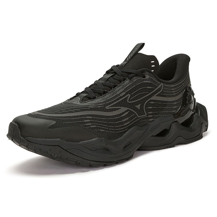 Mizuno Fabric Comfortable Trendy Sports Non-Slip Wear-Resistant Low-Top Casual Shoes Unisex Casual Shoes Black D1GH230801