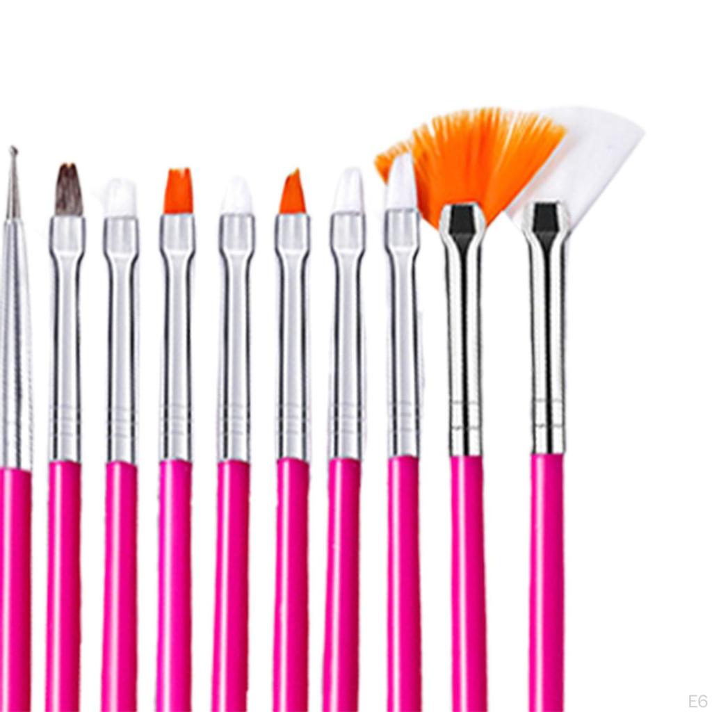 15 Pieces Nail Art Design Pen, Drawing Gradation for Women Girls, Smudge DIY Dotting