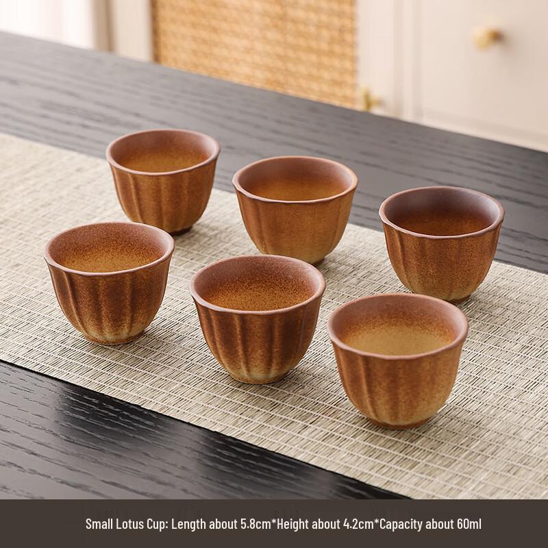 Ceramic Tea Pot & Cup Set for Stove-Side Brewing