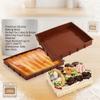 Heat Resistant Silicone Cake Mold Rectangular Baking Mold Pan Silicone Cake Pan  Home Baking