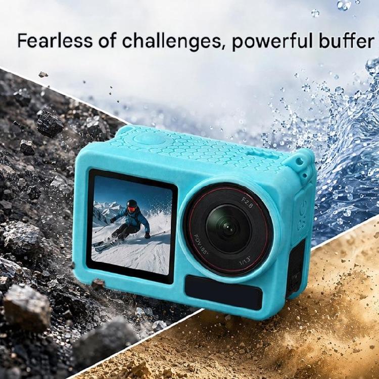 Action Camera Protective Case for Action 5Pro with Lens Cover Lanyard for Outdoor Cycling and Hiking Recording