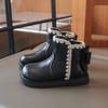 Kids Martin Boots High Top Autumn Winter Casual Walking School Travel Comfortable Children Footwear Daily Wear Sizes 26-37