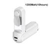 New Handheld Electric Fan USB Desktop Fan with LED Light Portable Mini Small Fan Mobile Phone Charging Bank Phone Stand Students