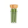Storage Box Tulip And Carrot Shaped Magnetic Sealing Clips, Food Packaging Clips And Storage Box, Snack Bag Sealing Clip