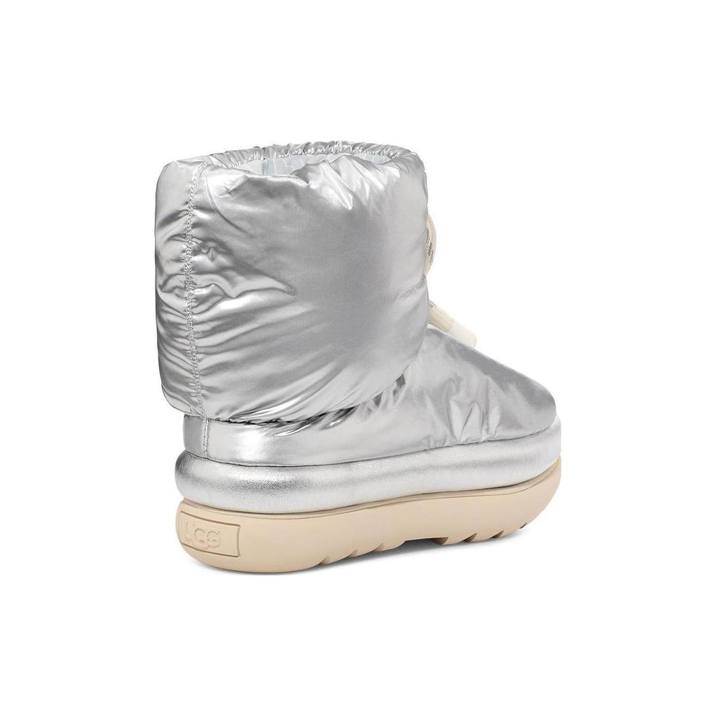 UGG Tênis Clássico Maxi Cano Baixo Prata Metálico Feminino 1135153-MSLV
