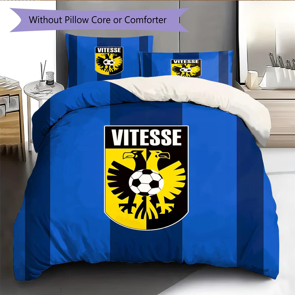 Ropa de cama con estampado SBV Vitesse Decoración del hogar Regalo de cumpleaños y festival (1 * funda nórdica + 2 * fundas de almohada, sin núcleo)