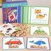 Alphabet Learning Toy with Flashcards | Educational, Spelling Wooden Blocks, Screenfor