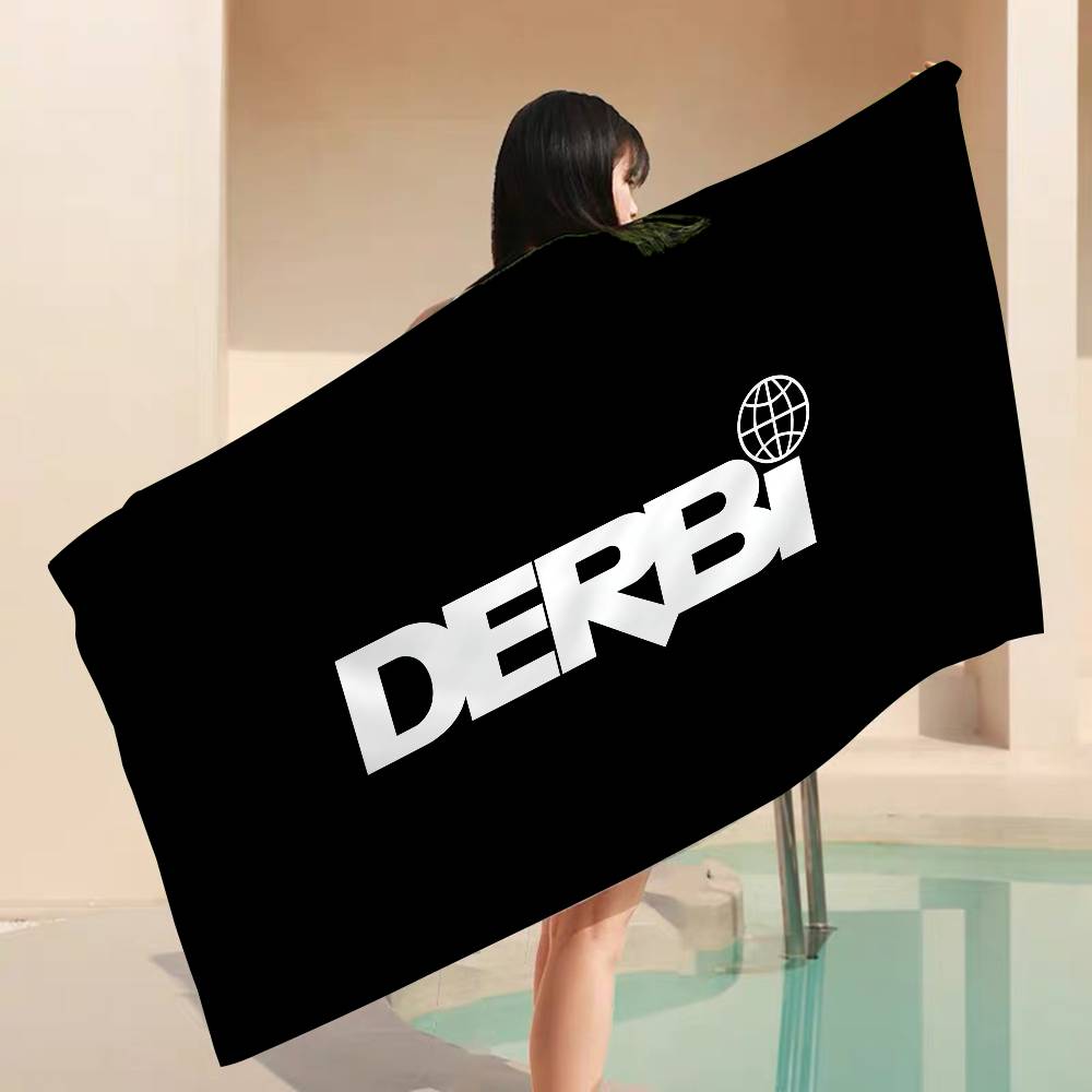 Der-bis Moto Bath Towel Microfiber Soft Water Absorbing Breathable For Girl Kids Decorative Cartoon Beach Towel