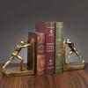 Nordic Modern Sports Figure Bookend Decoration for Office, Desk, or Bookshelf Display