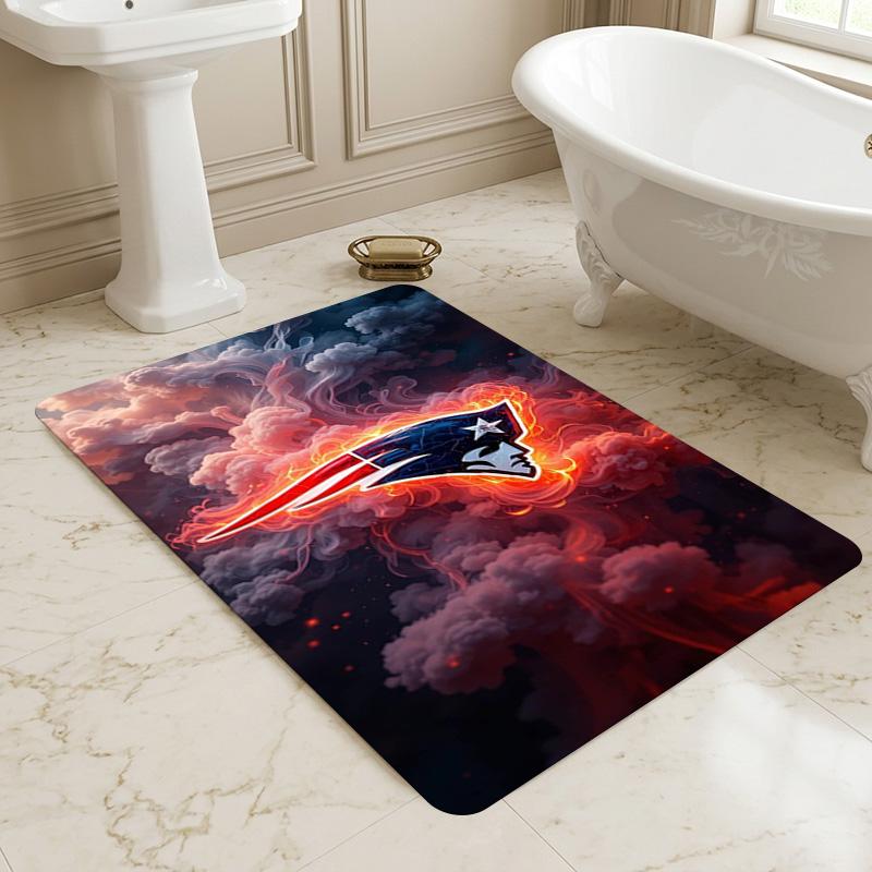 Patriots Flame Living Room Nonslip Area Rug Soft Carpet For Bedroom Game Playroom Sofa Office Home Decor Doormat Christmas Gift C10272
