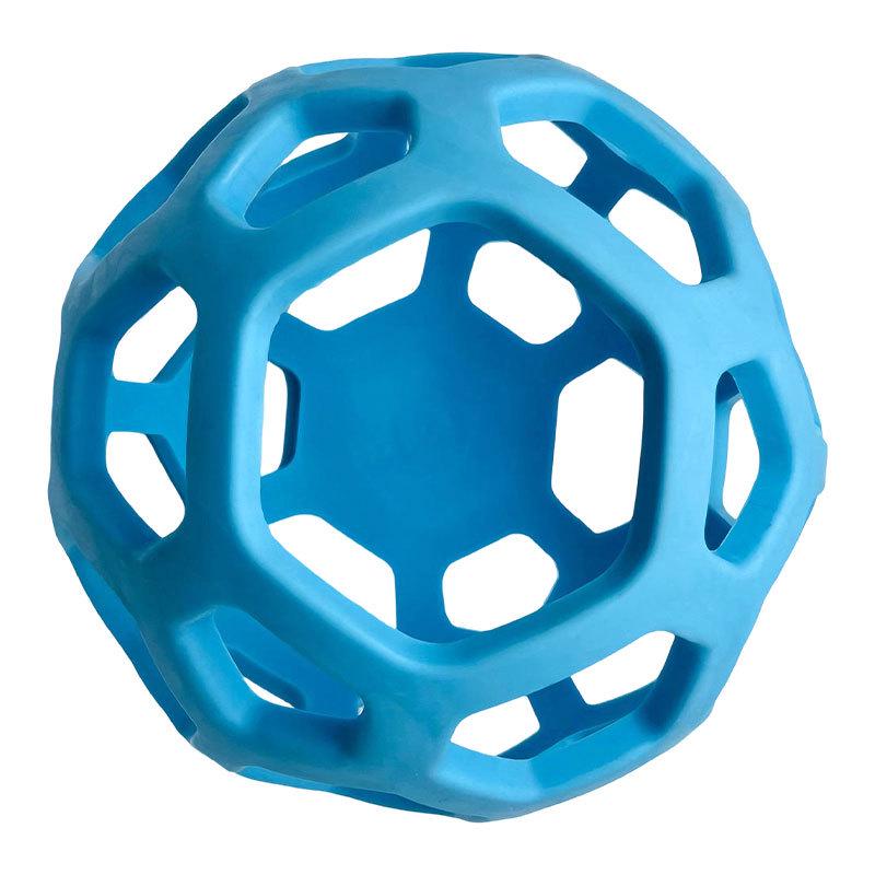 Interaktivní dutý míček z TPR gumy pro psy - Odolný proti skusu a šetrný k prořezávání zubů