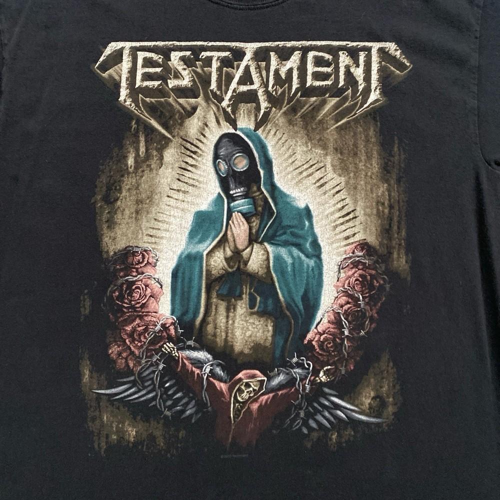 Testament 2010 Thrash Metal Band Tee Shirt Black S5XL IA669 Unisex T-Shirt XXL