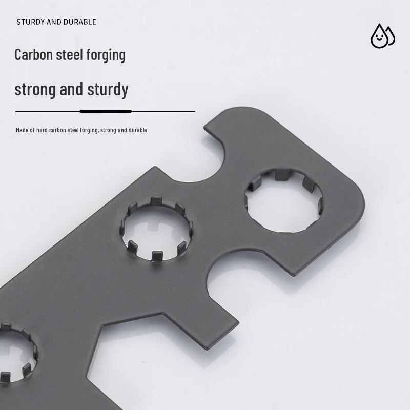 Universal Stainless Steel Aerator Wrench for Basin Faucets and Vanity Washbasins
