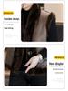Men's Winter 2025 Faux Leather & Golden Mink Velvet Fur-Integrated Thick Gilet Jacket