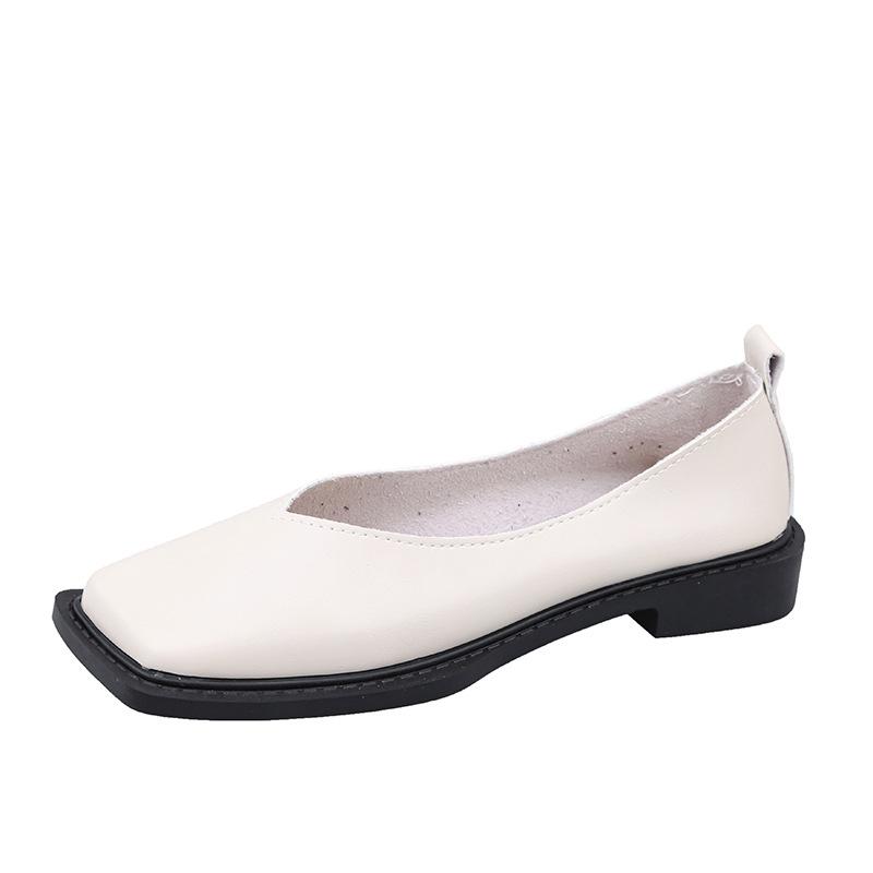 Spring New Mary Jane Women's Shoes Retro Squaretoe Flat Fashion Minimalist Loafers Ladies Casual Lightweight Shoes Mujer Zapatos