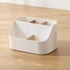 5 Grids Desktop Storage Box Detachable Multi-function Makeup Organizer Box Large Capacity Divided Desktop Organizer