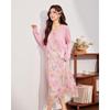 IEF 2026 Summer Floral French Style Long Dress