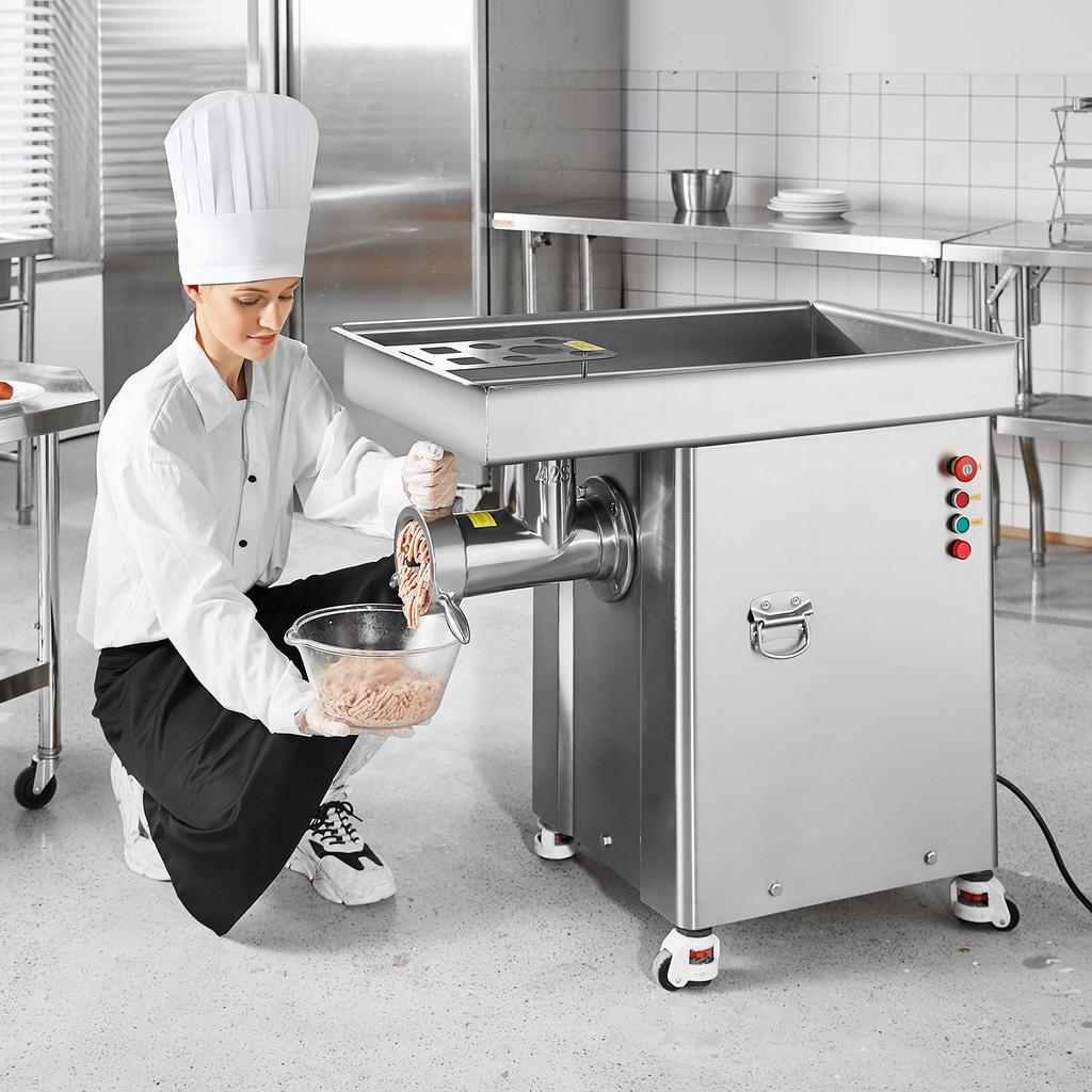 VEVOR Meat Grinder, 36.7 Lbs/Min Capacity Electric Meat Grinders W/ Blade, Grinding Plate, Sausage Maker