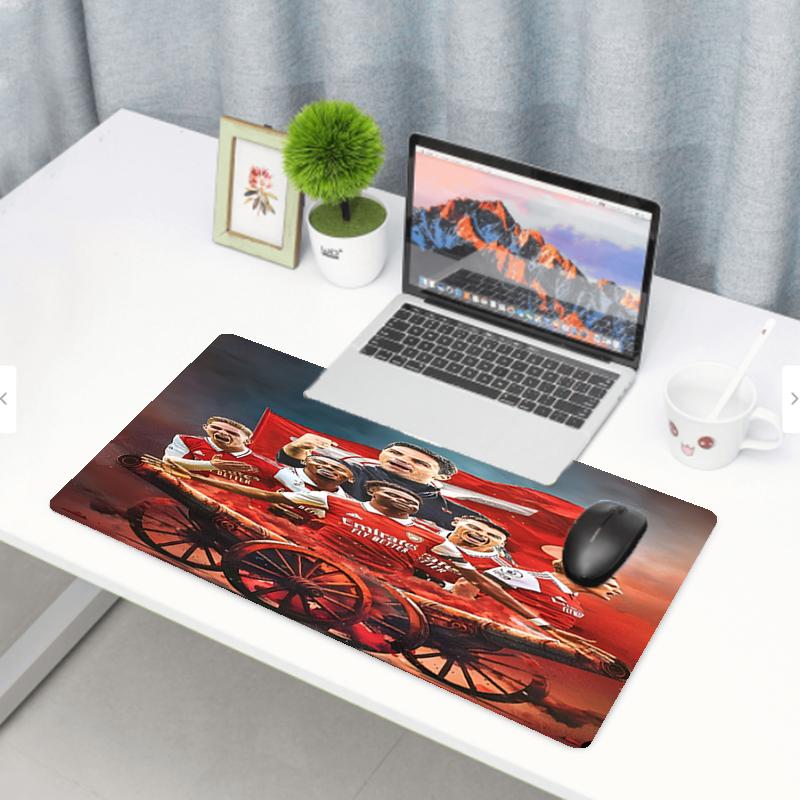 Arsenal F.C Print Muismat, Antislip Bureau Toetsenbordmat, voor PC Laptop Gaming Werken Dagelijks Gebruik, Koel Festival Verrassingscadeau
