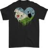 Love Djibouti Flag Djiboutians Day Football Mens T-Shirt 100% Cotton
