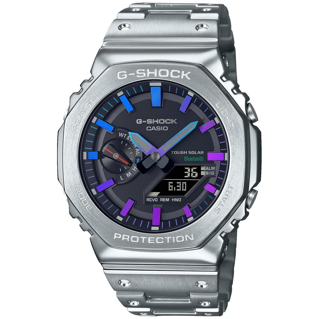 Casio Men's G-Shock Watch GM-B2100PC-1AJF Silver, Authentic Japan Model