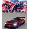 1/32 Scale Alloy E-tron Concept Racing Car Model Toy Die Cast Pull Back Sound Light Sports Vehicle Toys for Gifts
