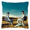 Walter White Meme Pillow Case Home Decoration 100% Polyester Funny Cushion Cover for Sofa Square Pillow Cover 18x18inch