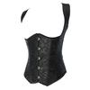 Embroidered waistband for abdominal tightening, European and American sexy court corset