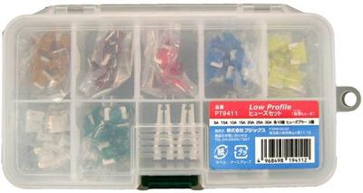 FUJIX Lowprofile Fuse Set with 2 Pullers, 5~30A, 10 Each