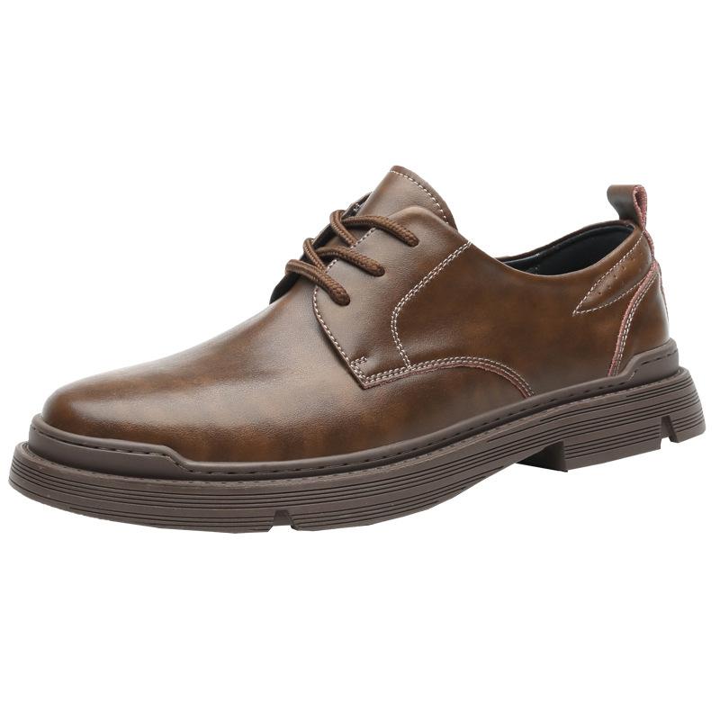 Pantofi din piele pentru bărbați 45 Pantofi Martin din piele Mărime extra mare 46 Rochie business casual 47 Pantofi retro pentru bărbați
